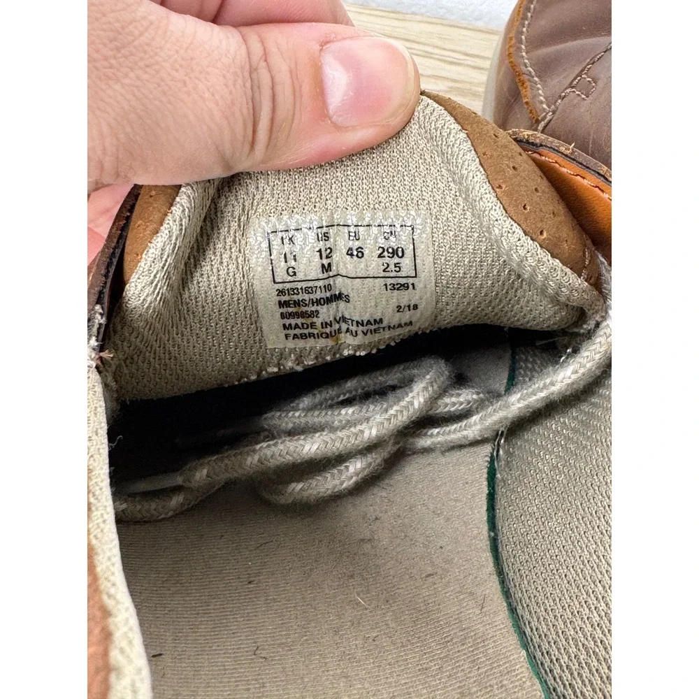 Clarks Collection Cotrell Step Brown Leather Boat Shoes Mens 12 M 261331637110